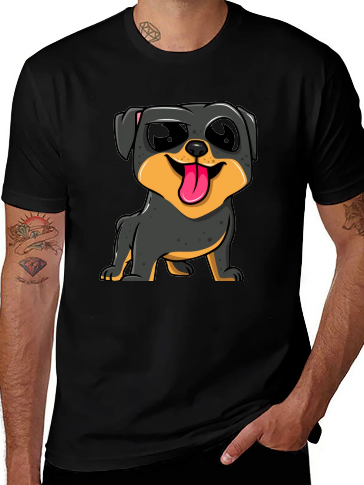 Cool Cartoon Dog T-Shirt product image 1