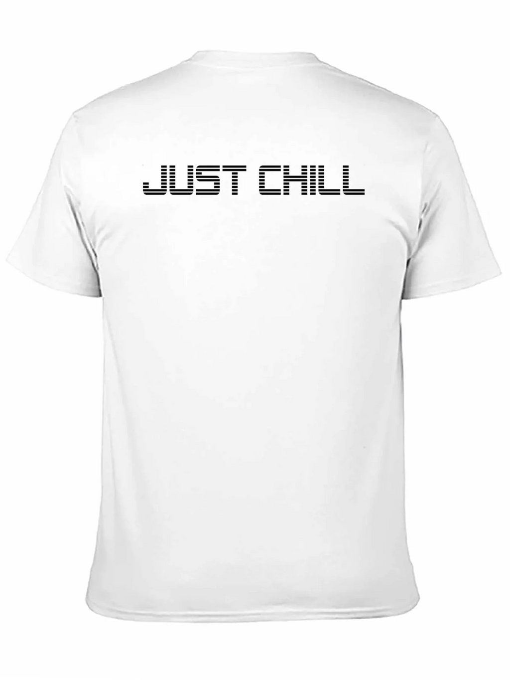 Just Chill Black Graphic T-Shirt product image 10
