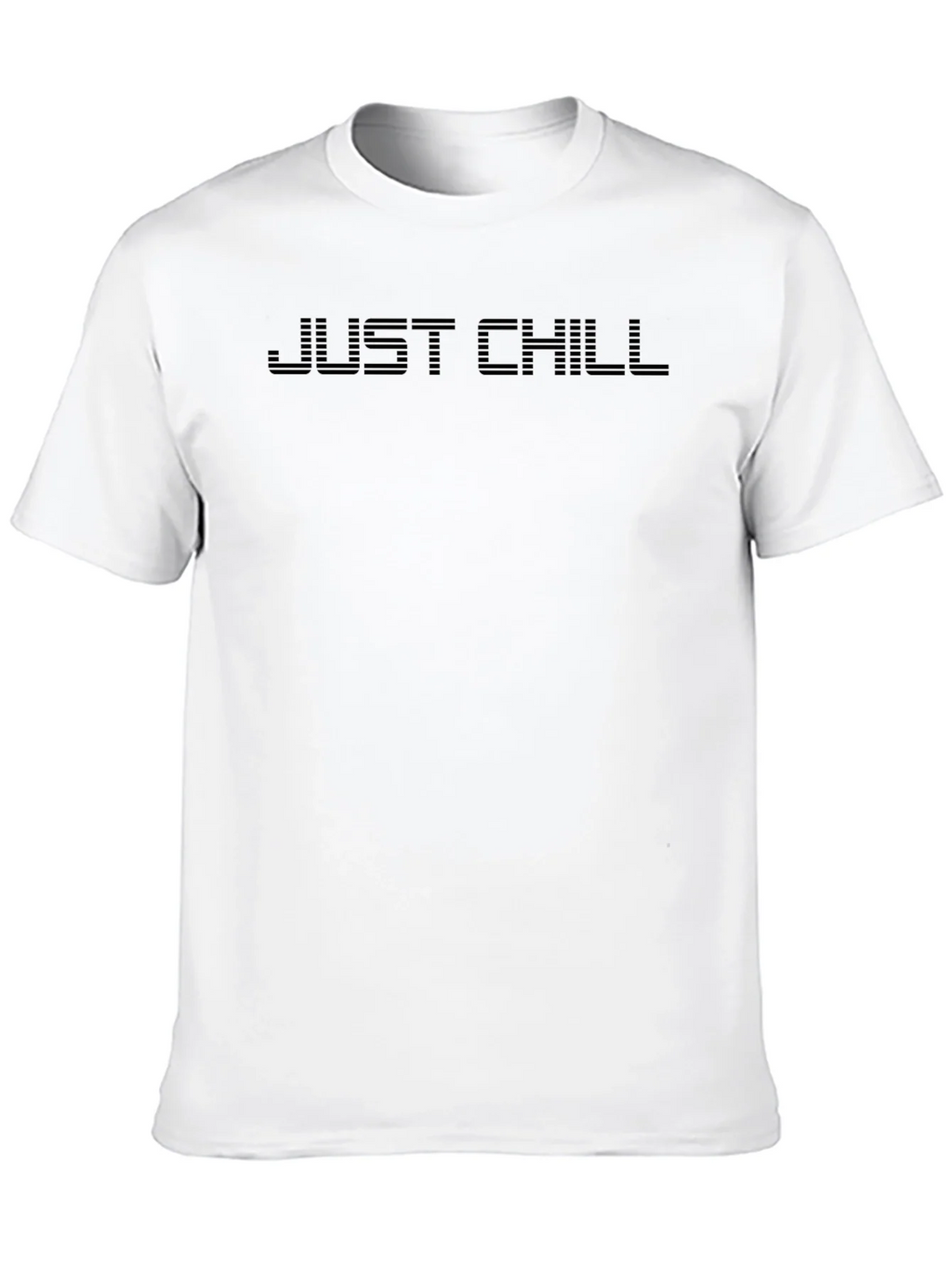 Just Chill Black Graphic T-Shirt product image 9
