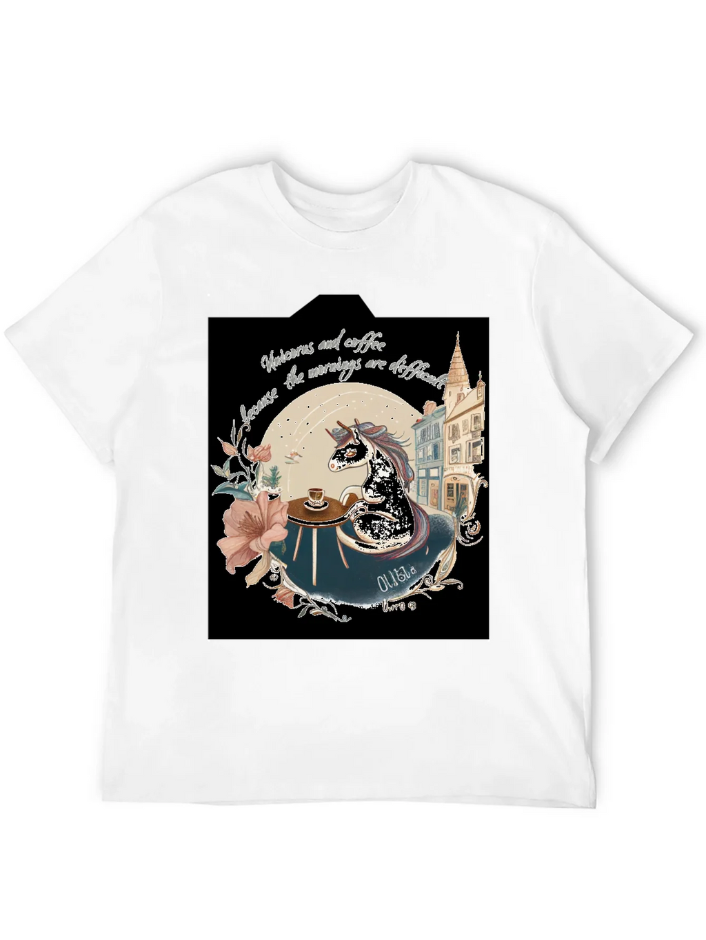 Unicorns & Coffee Tee - Morning Difficulties product image 11