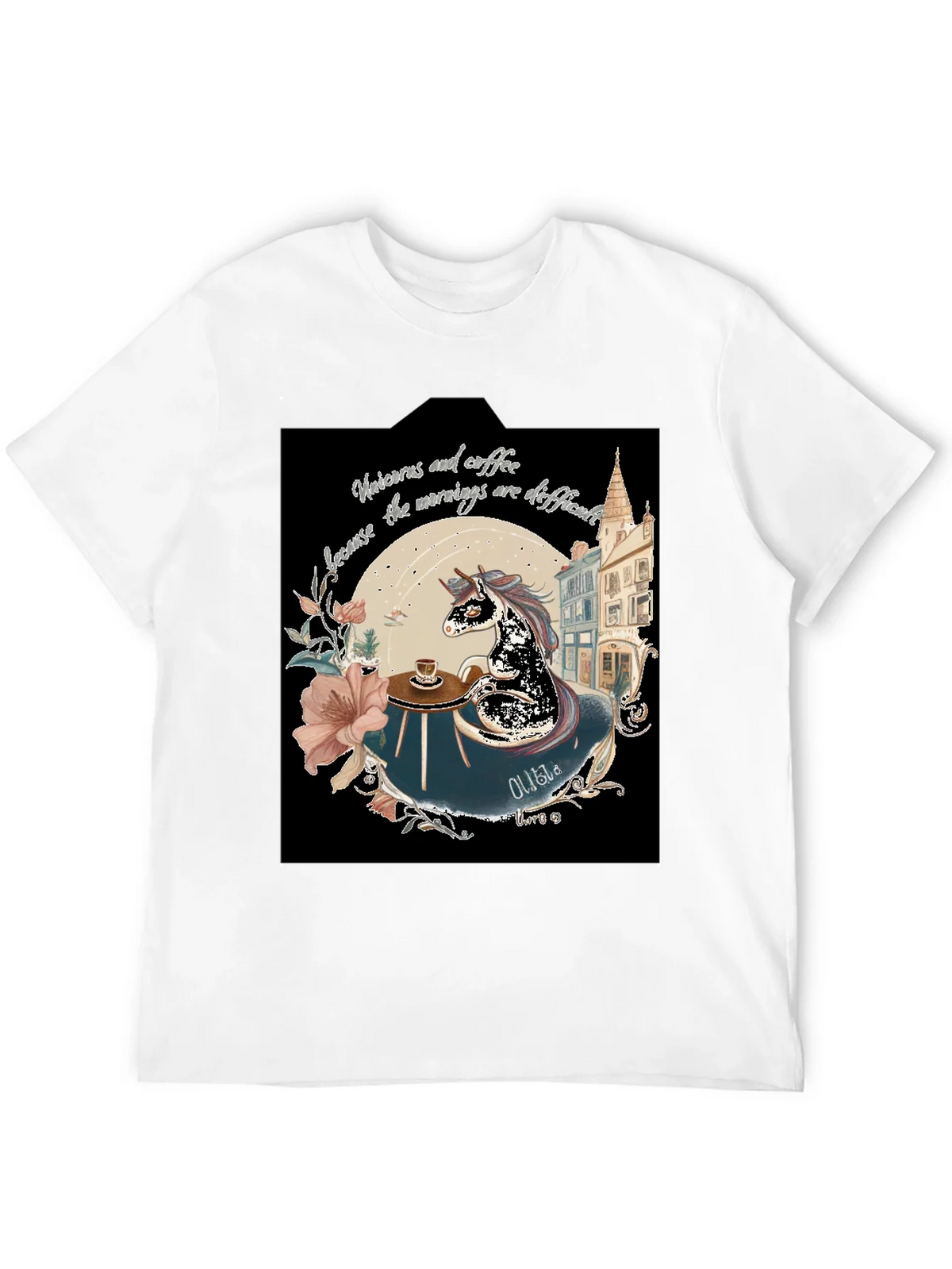 Unicorns & Coffee Tee - Morning Difficulties product image 11