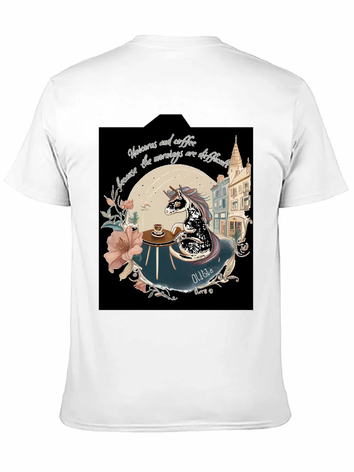 Unicorns & Coffee Tee - Morning Difficulties product image 10