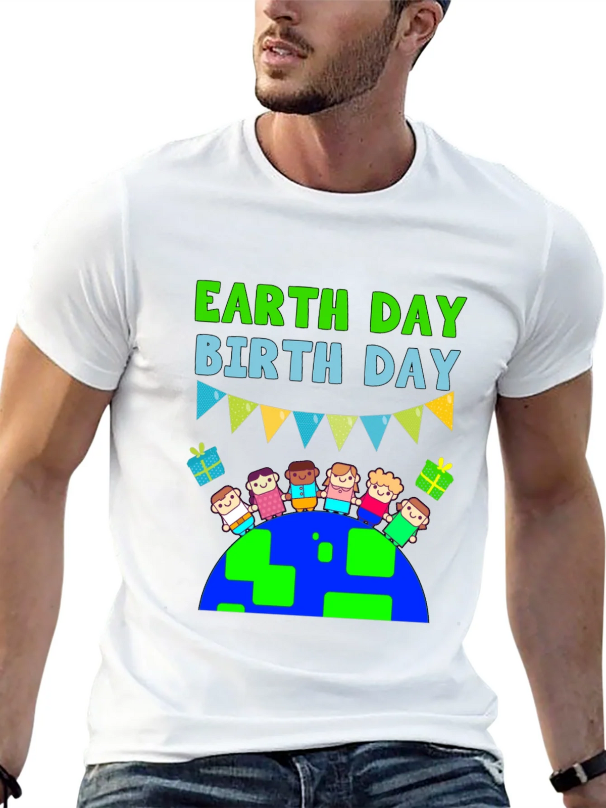 Earth Day Birthday Graphic T-Shirt product image 12
