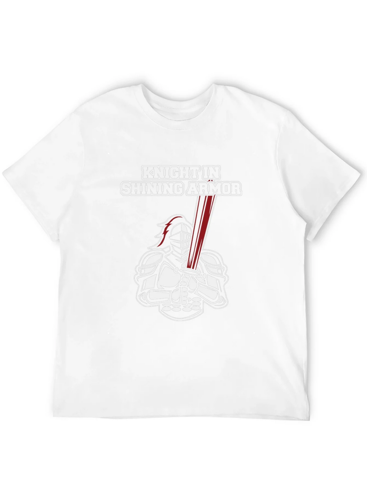 Knight in Shining Armor Graphic Tee - Black product image 11