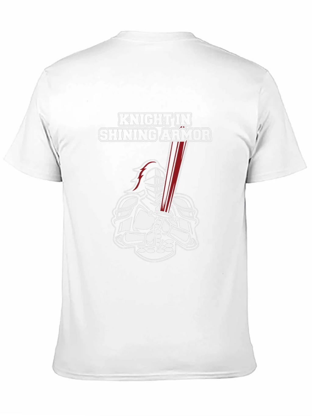 Knight in Shining Armor Graphic Tee - Black product image 10