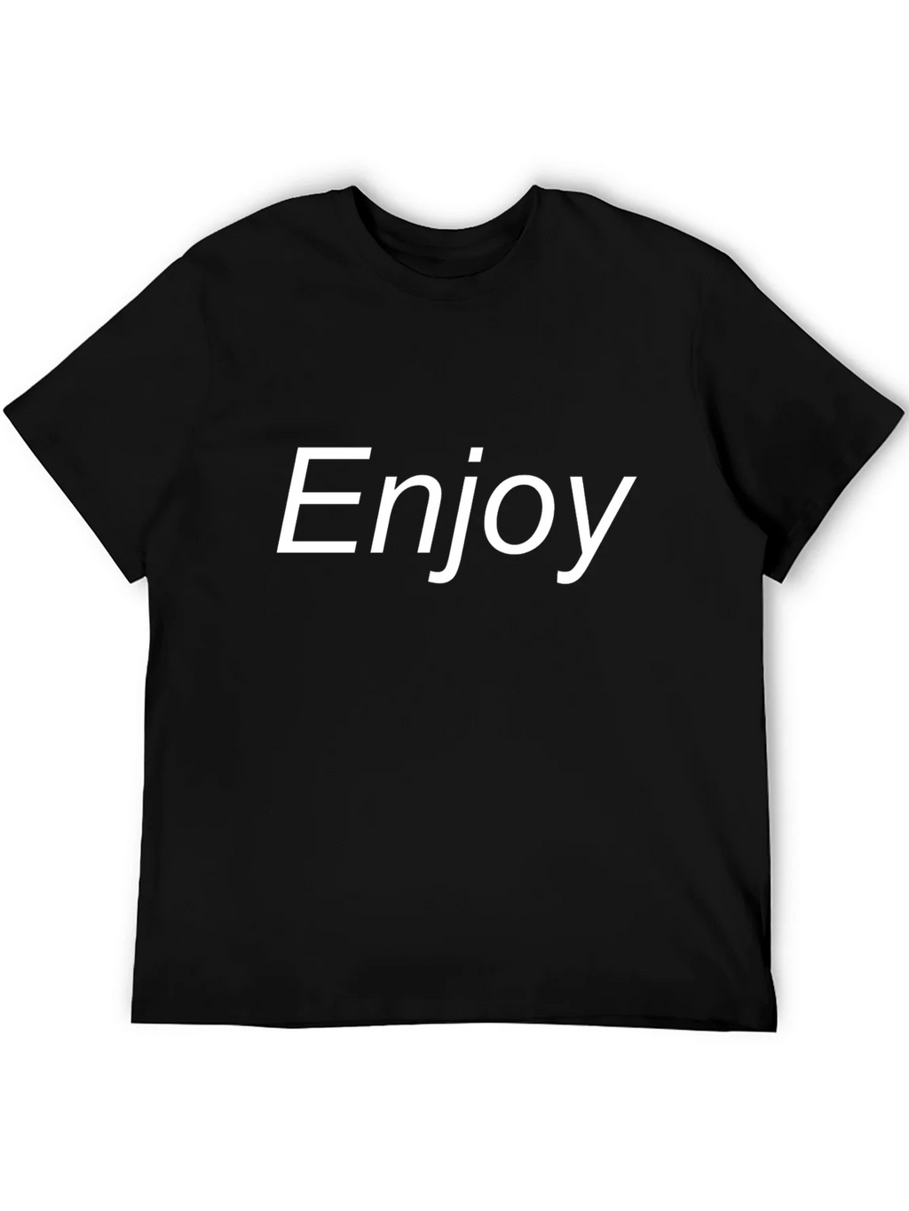 Enjoy Black T-Shirt - Casual Comfort product image 4