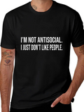 Anti-Social Humor Graphic T-Shirt product image 1