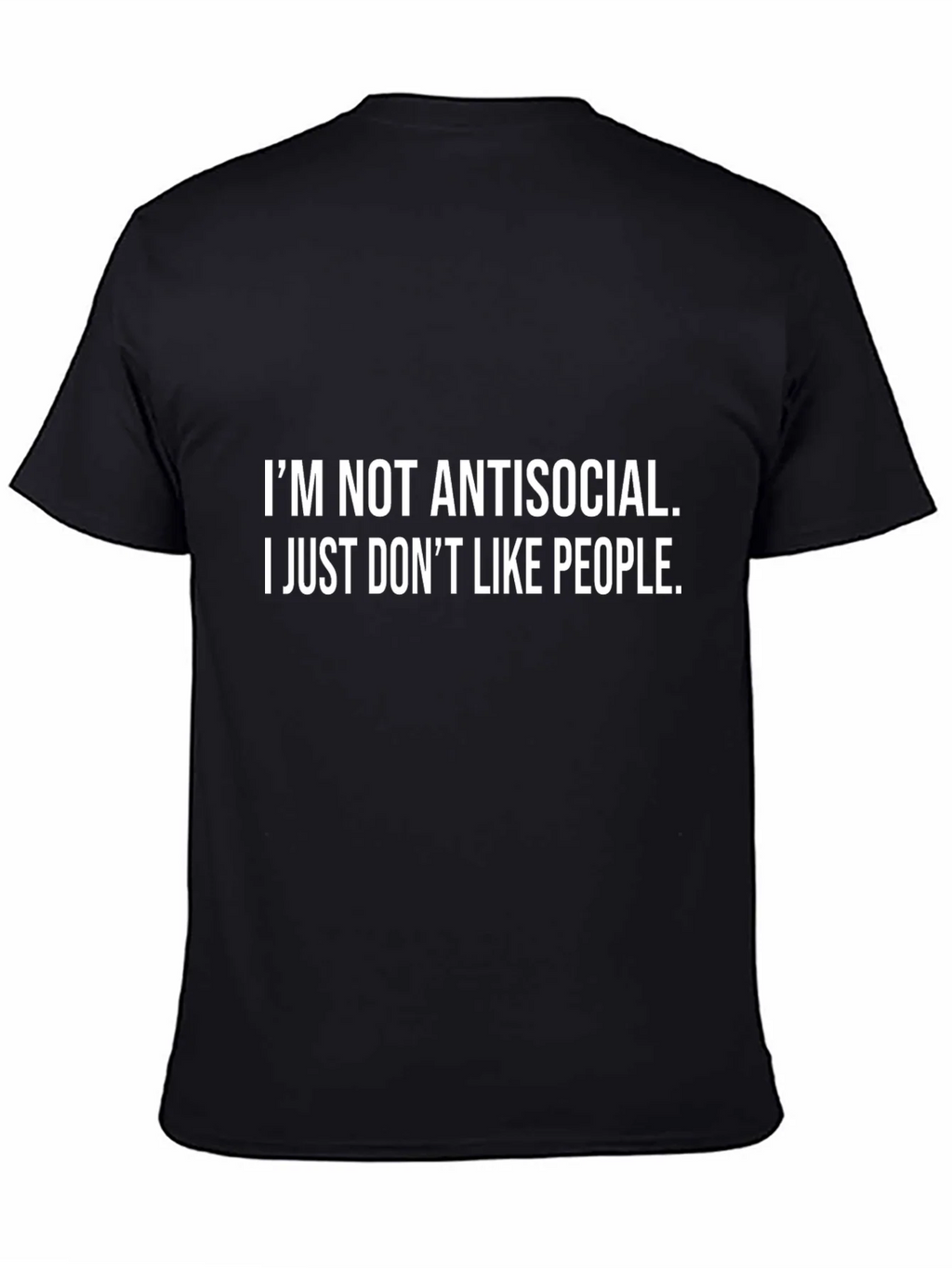 Anti-Social Humor Graphic T-Shirt product image 4