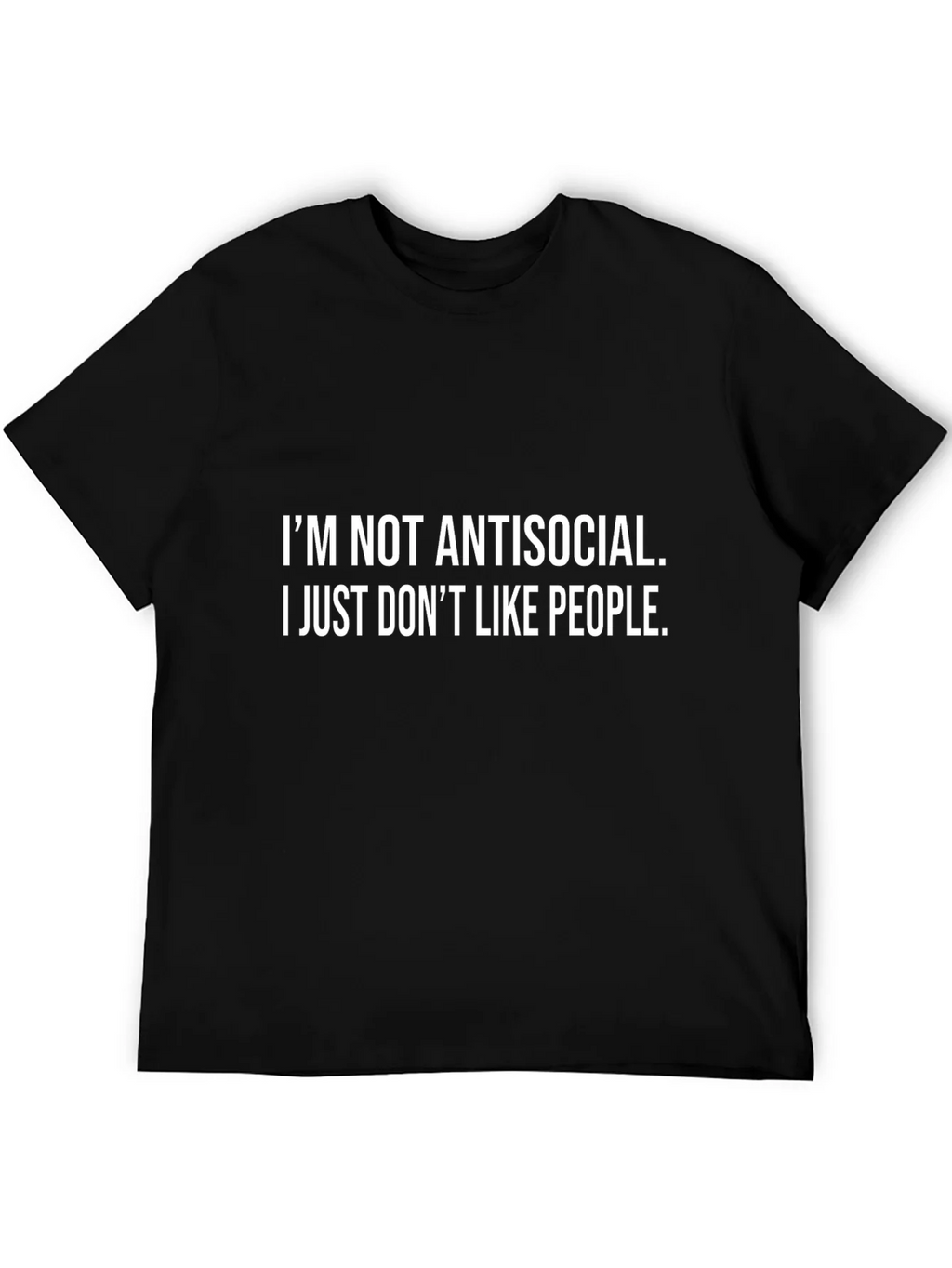 Anti-Social Humor Graphic T-Shirt product image 5