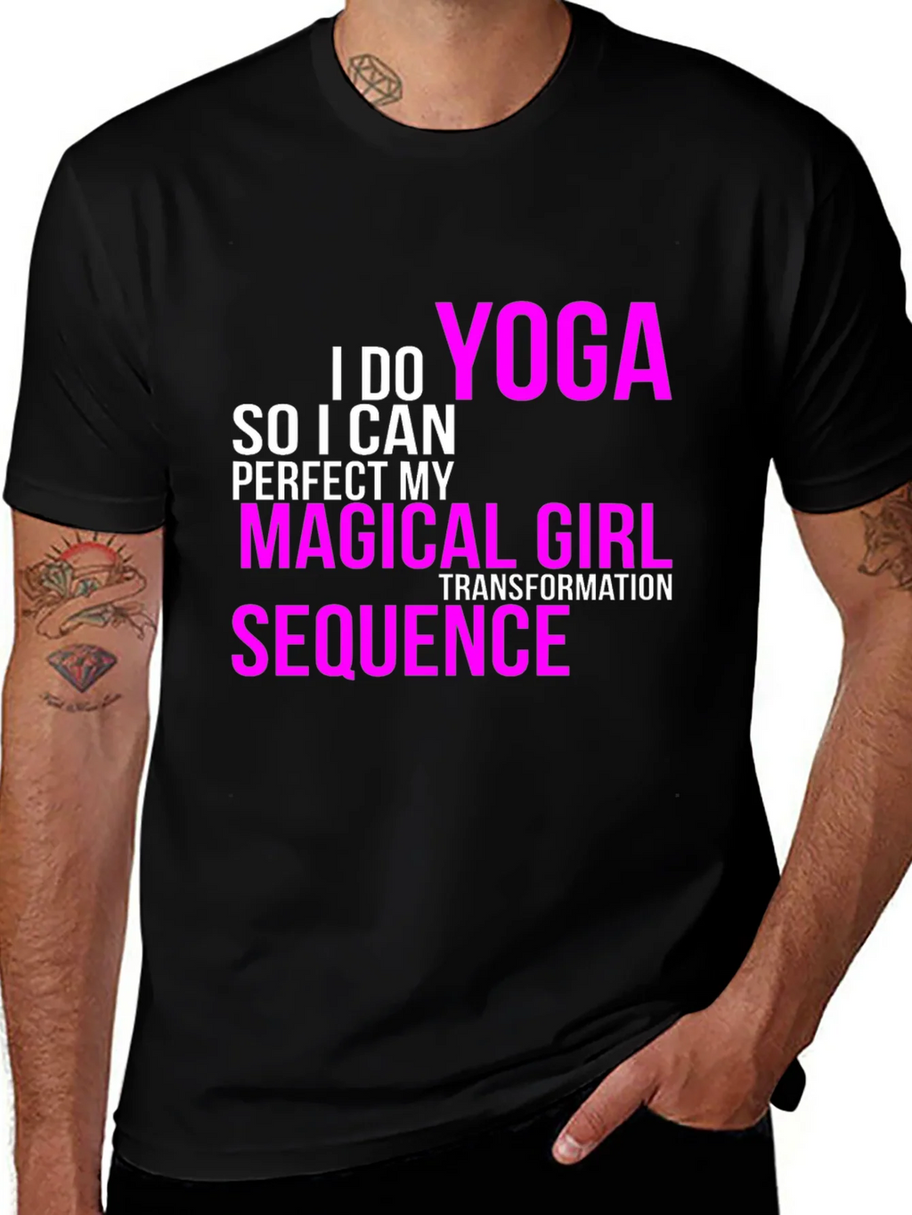 Yoga Magical Girl Transformation T-Shirt product image 1