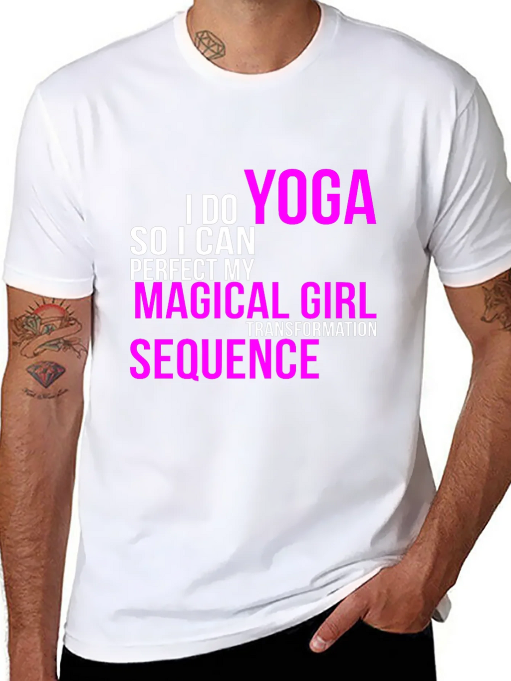 Yoga Magical Girl Transformation T-Shirt product image 7