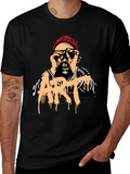 Artistic Graphic Print T-Shirt - Unique Street Style Tee product image 1