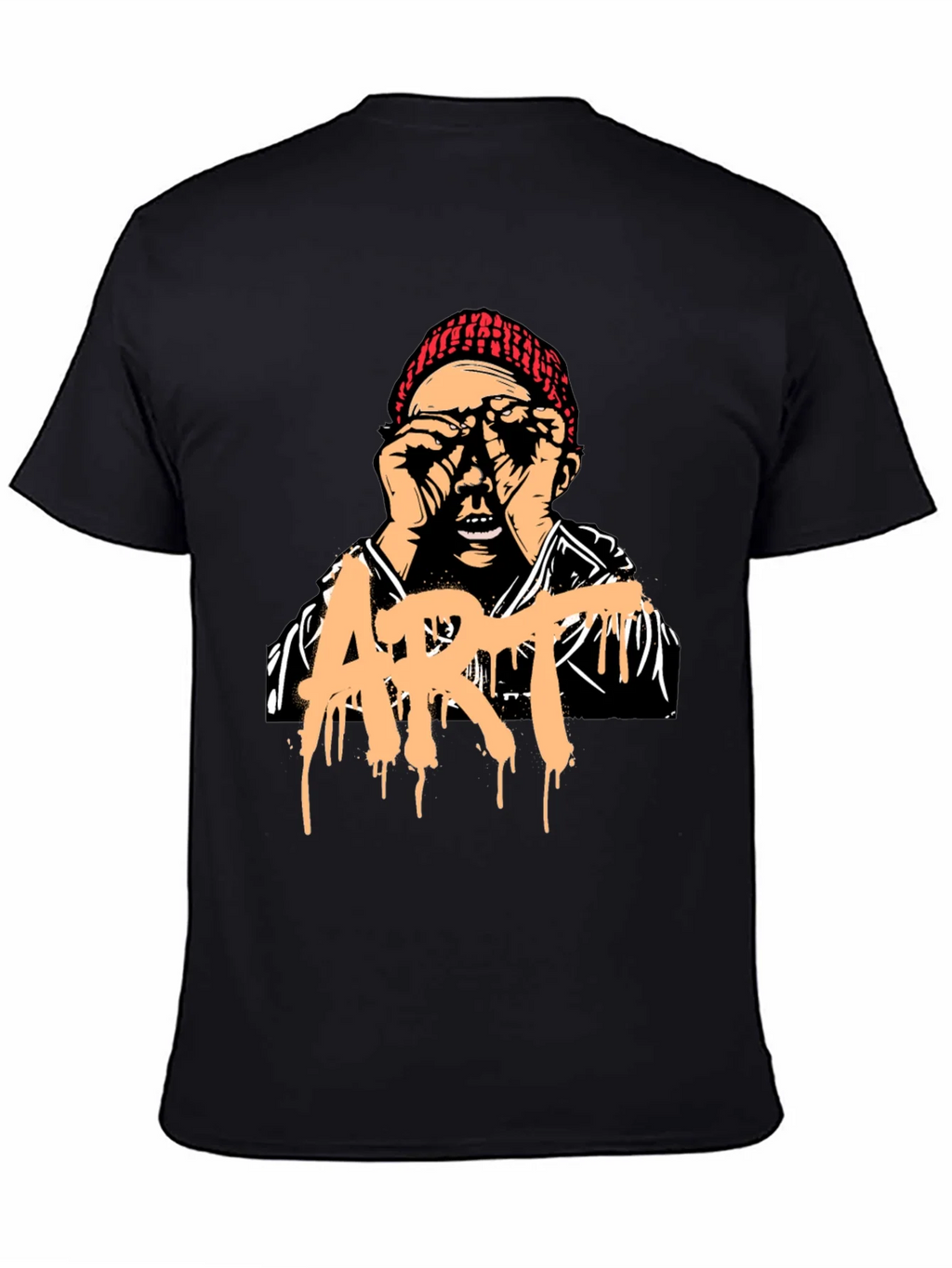 Artistic Graphic Print T-Shirt - Unique Street Style Tee product image 4