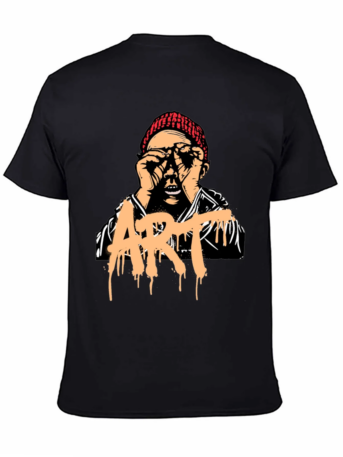 Artistic Graphic Print T-Shirt - Unique Street Style Tee product image 4