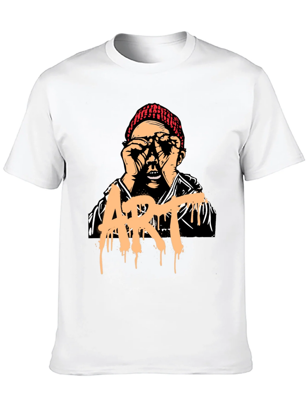 Artistic Graphic Print T-Shirt - Unique Street Style Tee product image 9
