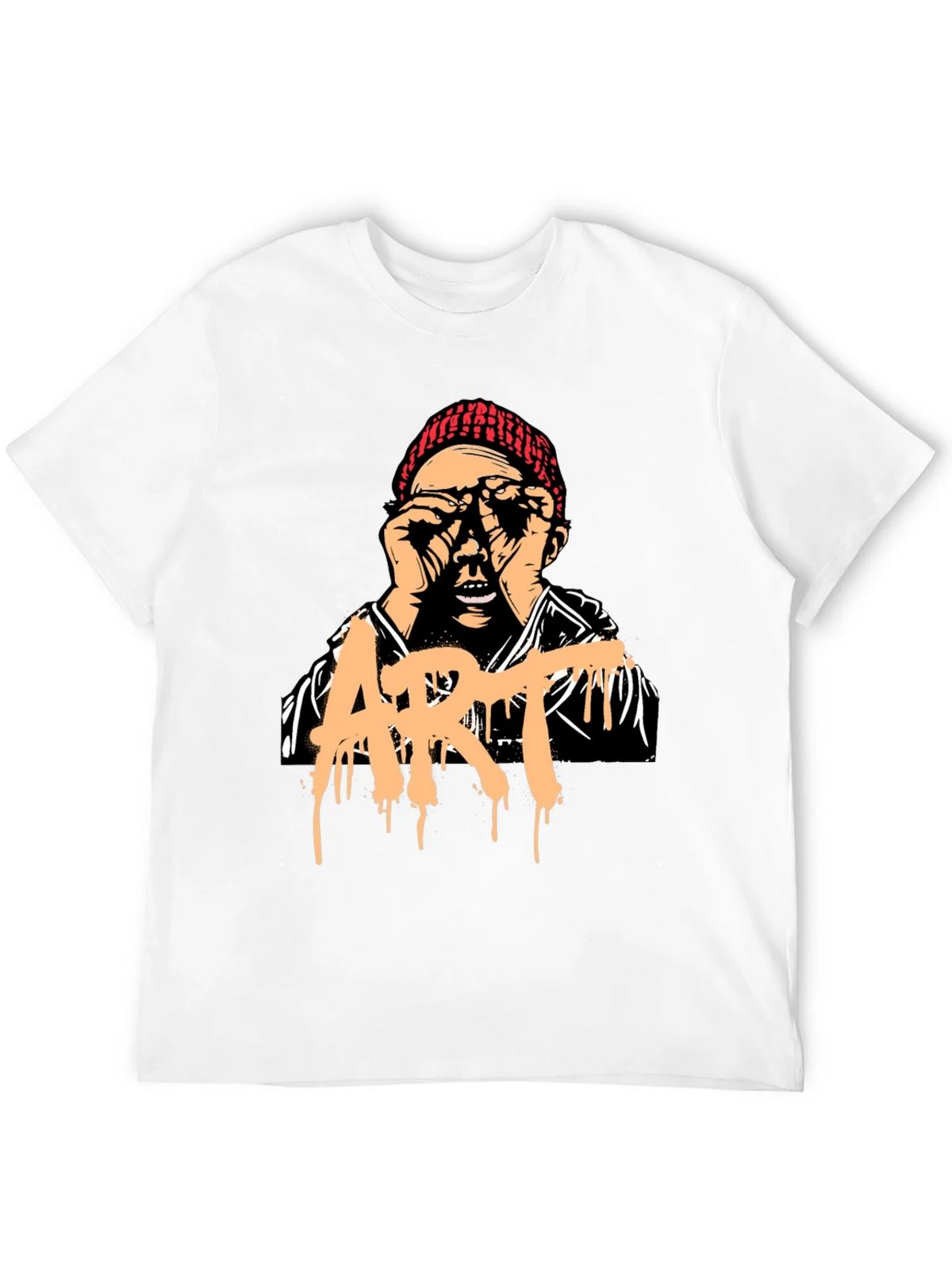 Artistic Graphic Print T-Shirt - Unique Street Style Tee product image 11