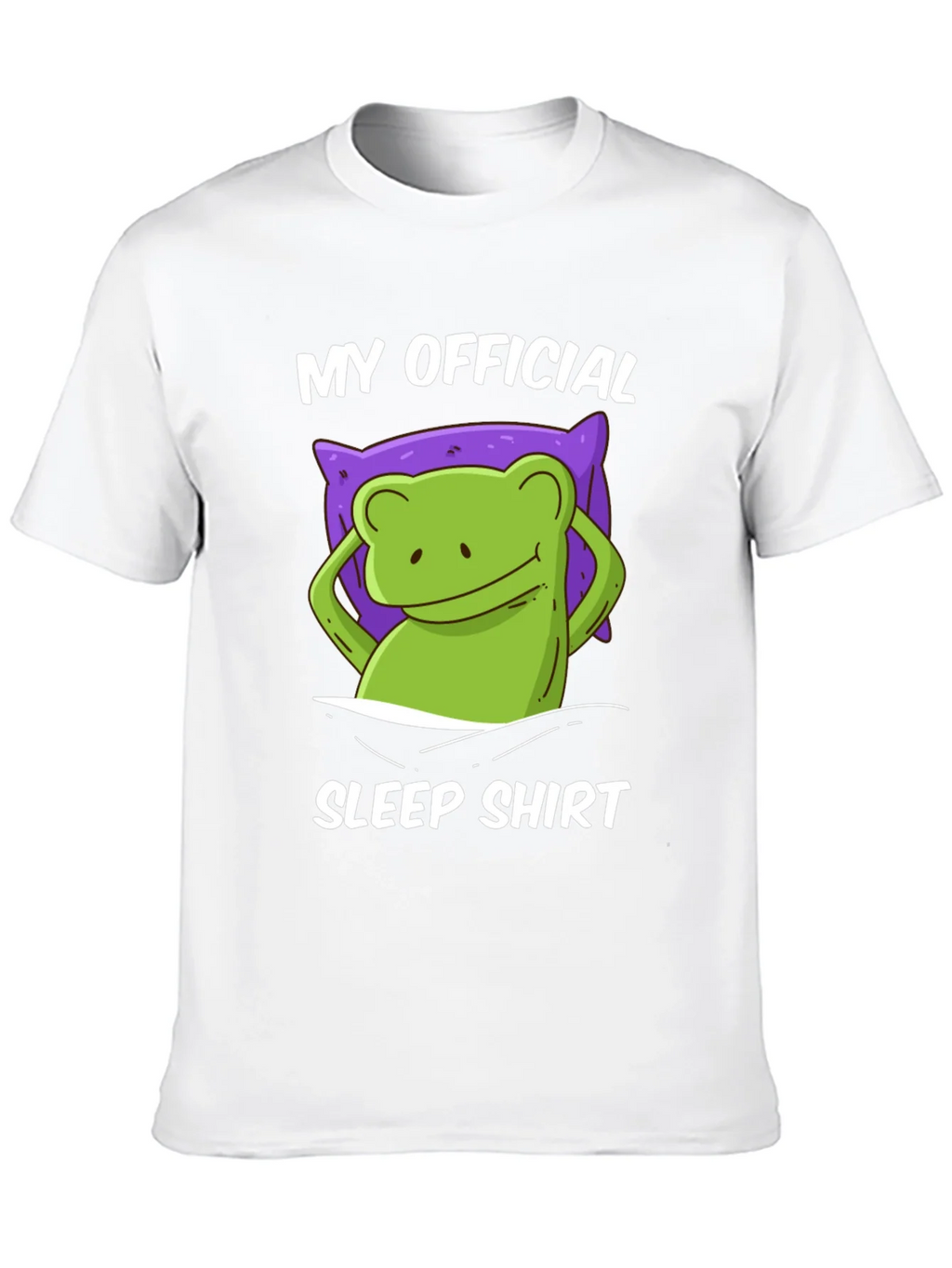 Funny Frog Sleep Shirt - Mens Graphic Tee product image 9