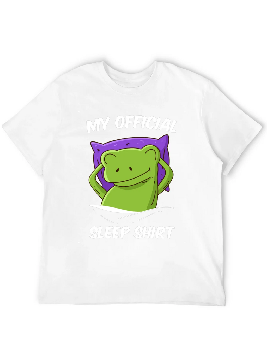 Funny Frog Sleep Shirt - Mens Graphic Tee product image 11