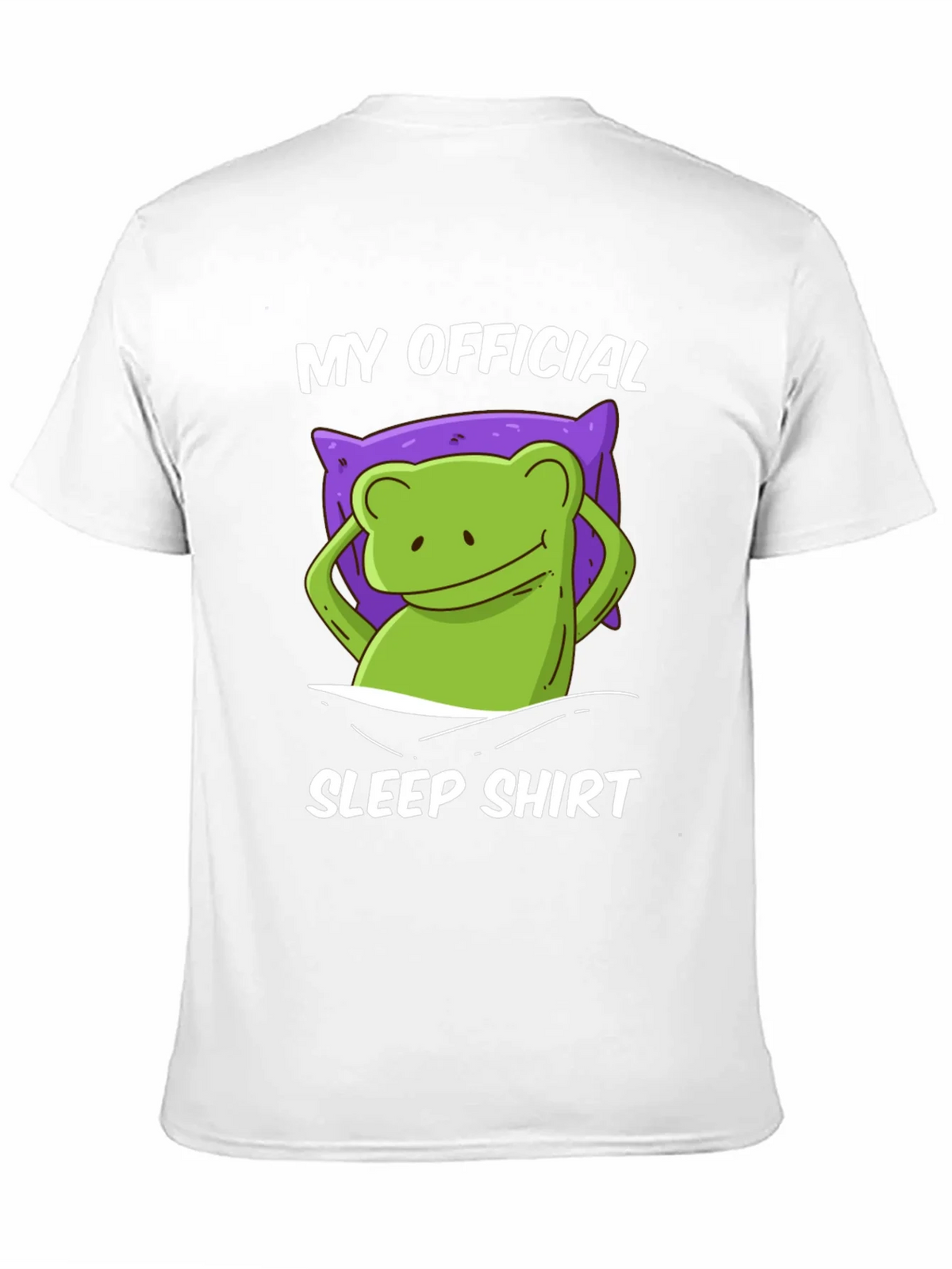 Funny Frog Sleep Shirt - Mens Graphic Tee product image 10