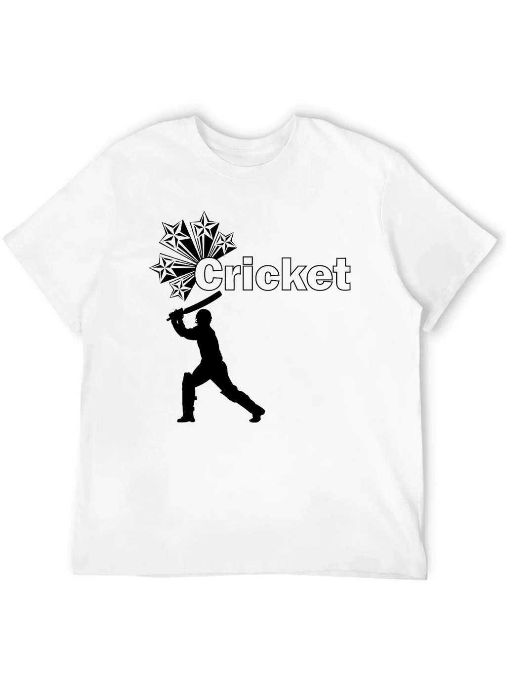 Cricket Star Black T-Shirt product image 11