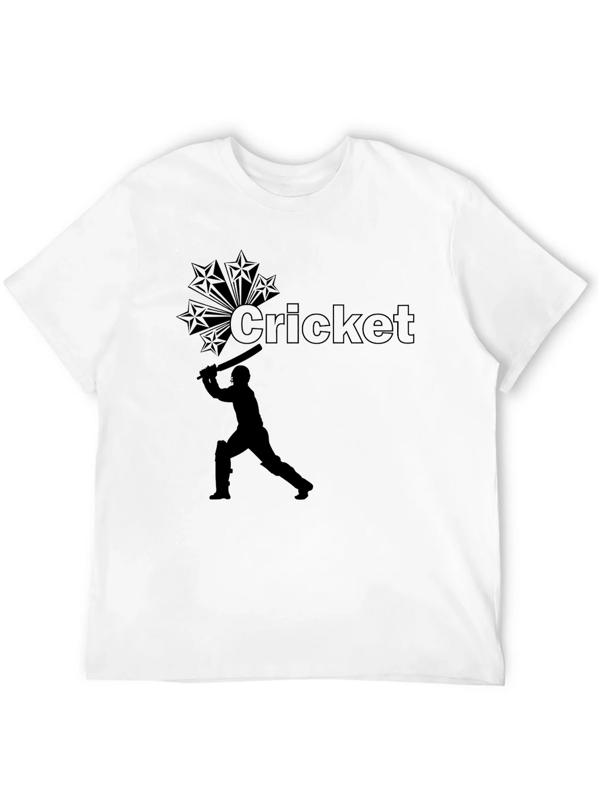 Cricket Star Black T-Shirt product image 11