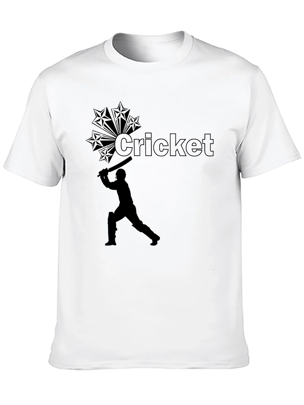 Cricket Star Black T-Shirt product image 9