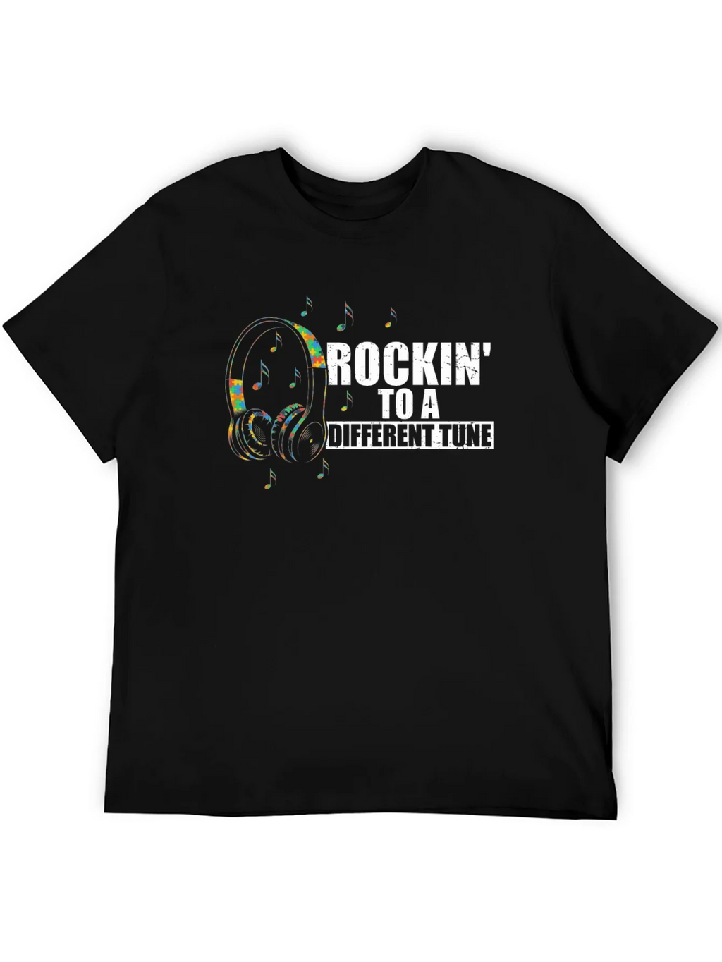 Rockin To A Different Tune Graphic T-Shirt product image 5