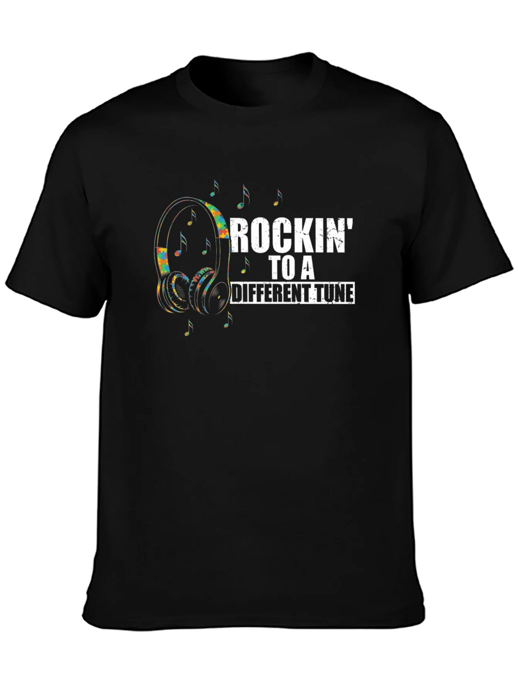Rockin To A Different Tune Graphic T-Shirt product image 3