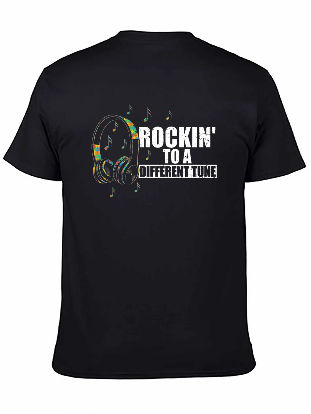Rockin To A Different Tune Graphic T-Shirt product image 4