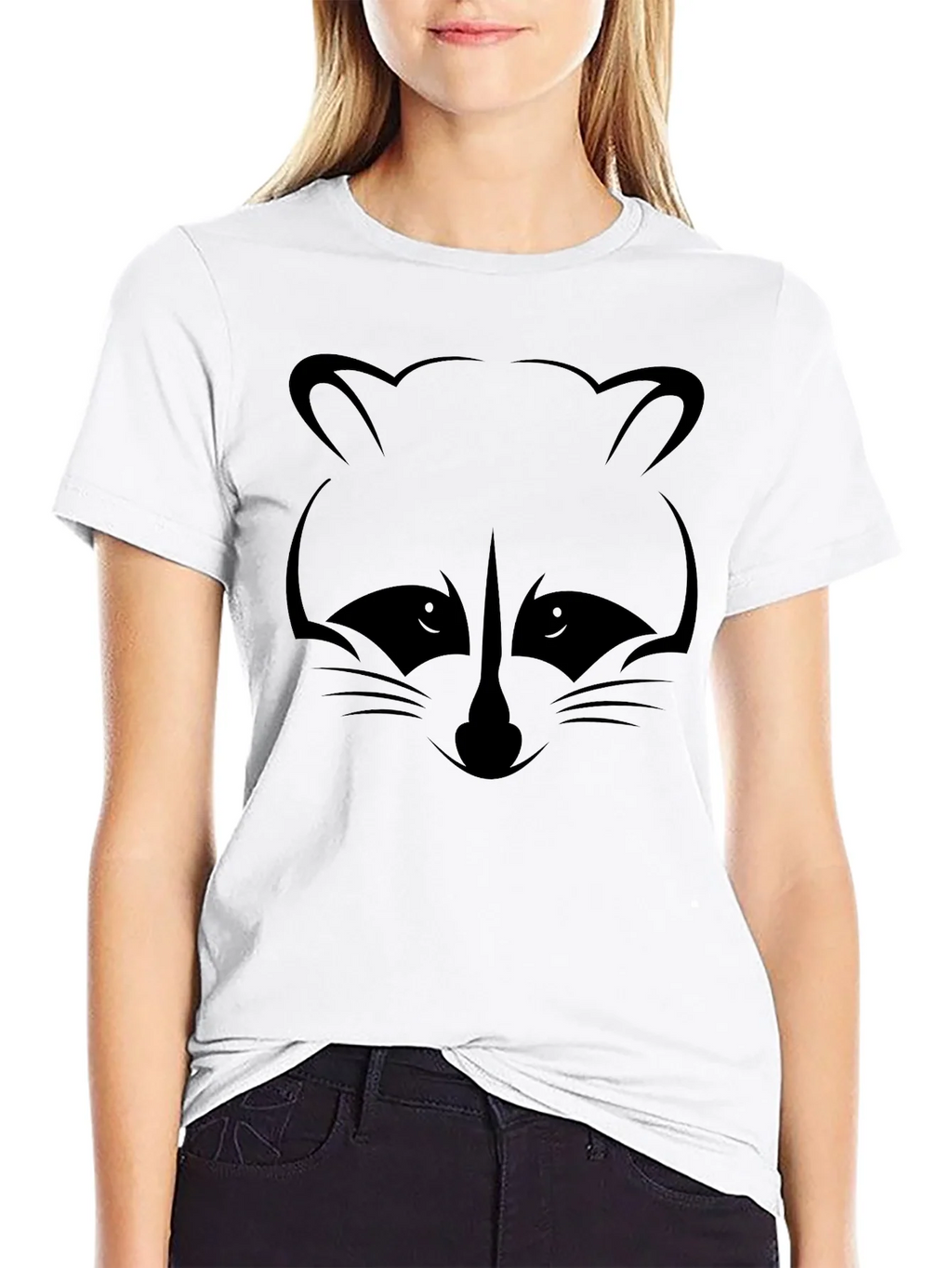 Raccoon Graphic T-Shirt - Black product image 8
