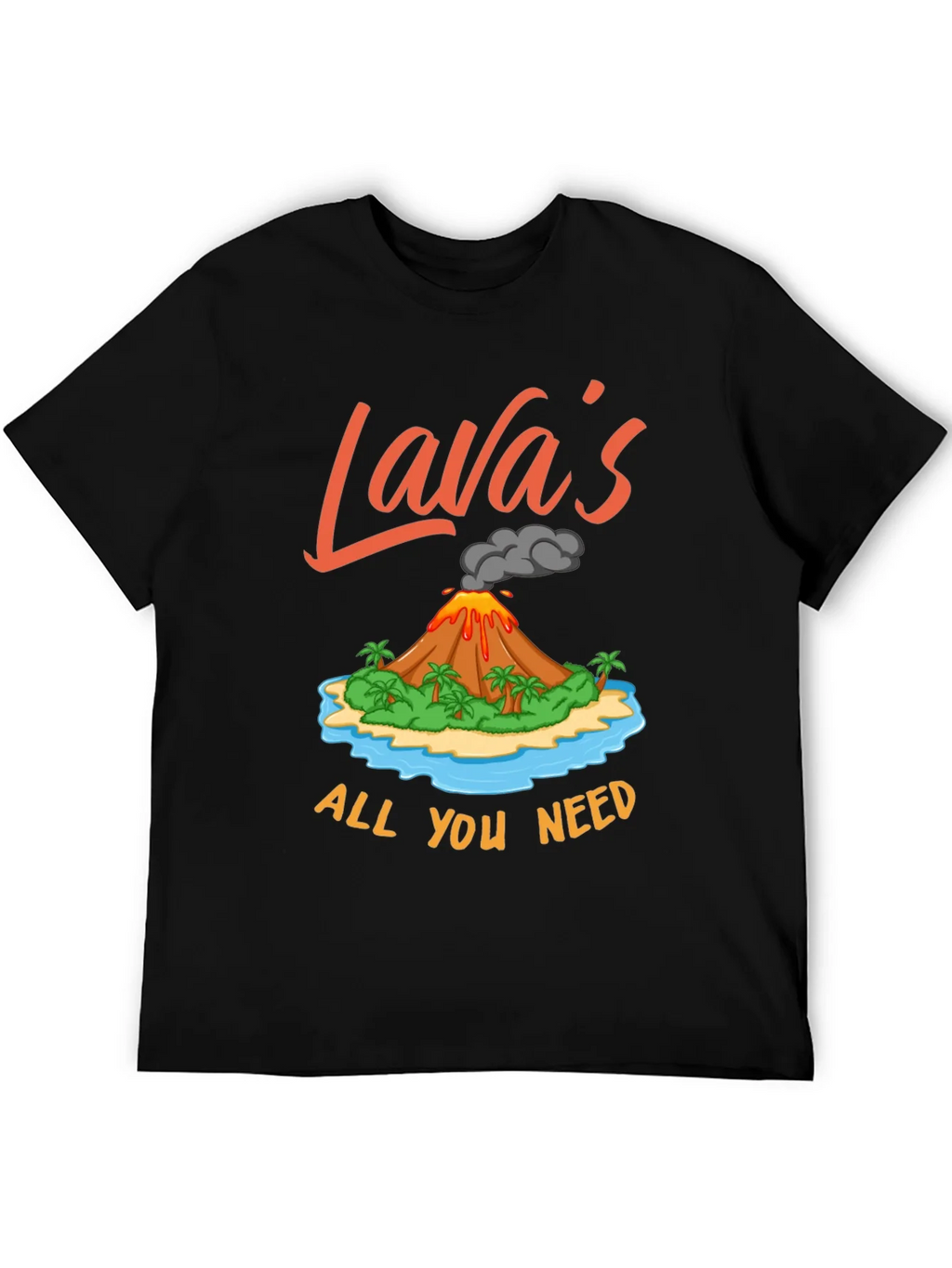 Lavas All You Need Mens Graphic T-Shirt product image 2