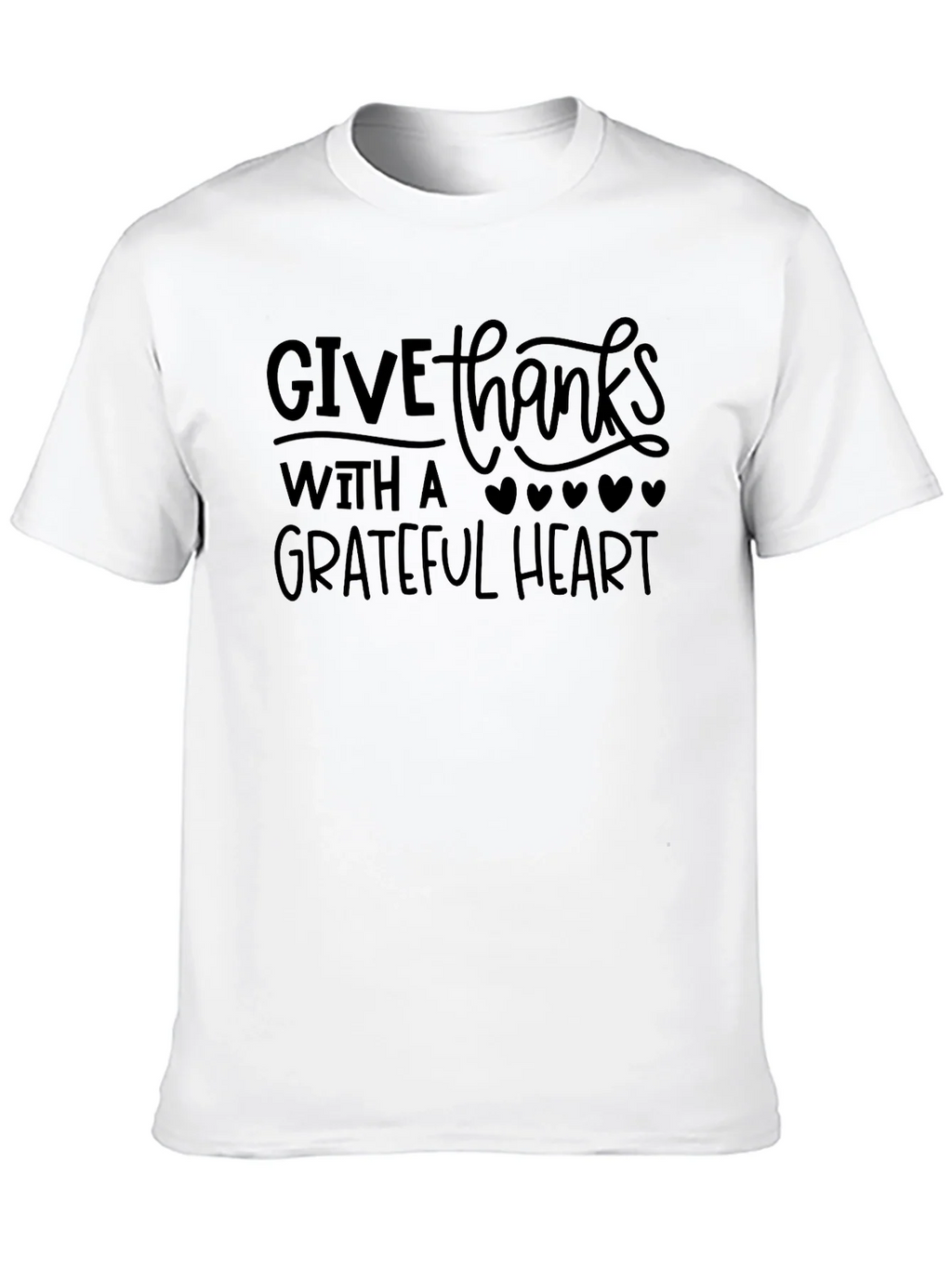 Grateful Heart Thanksgiving T-Shirt product image 4