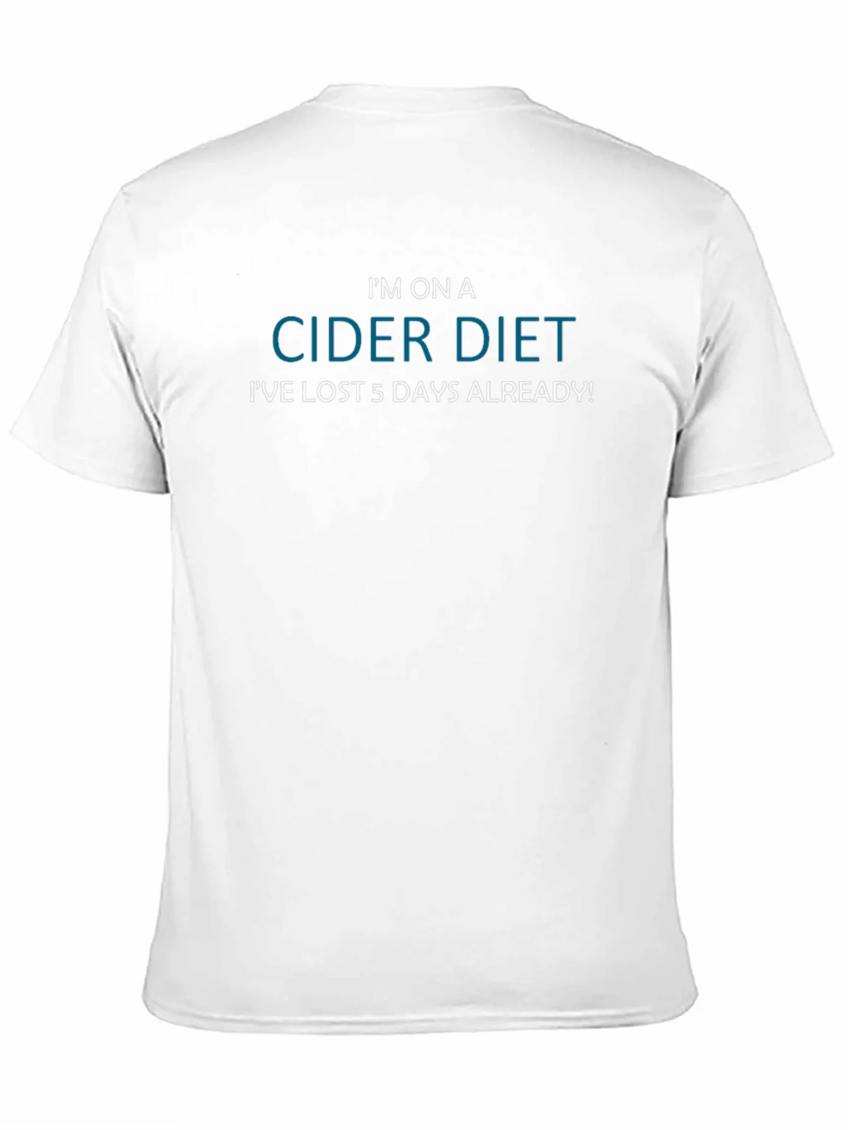 Cider Diet T-Shirt - Funny Graphic Tee product image 10
