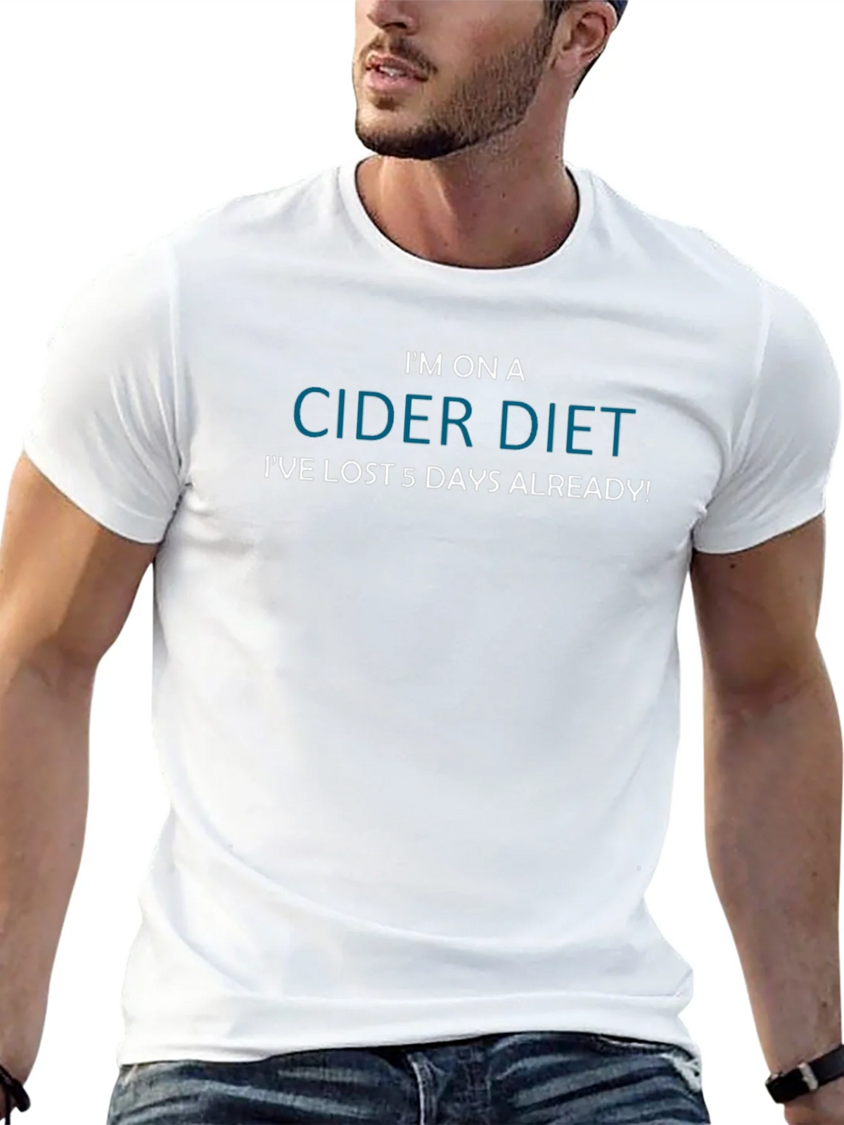 Cider Diet T-Shirt - Funny Graphic Tee product image 12