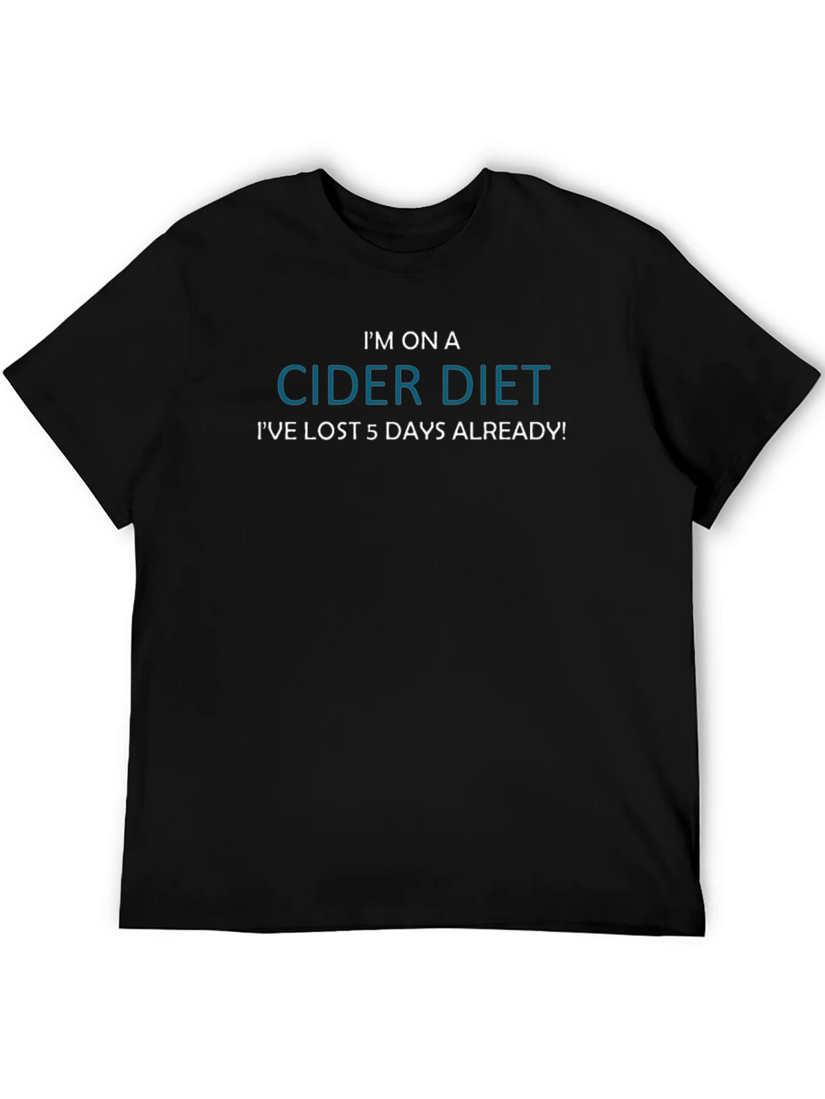 Cider Diet T-Shirt - Funny Graphic Tee product image 5