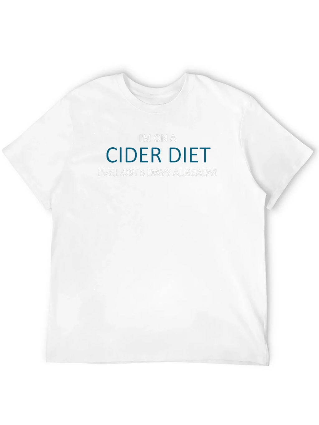 Cider Diet T-Shirt - Funny Graphic Tee product image 11