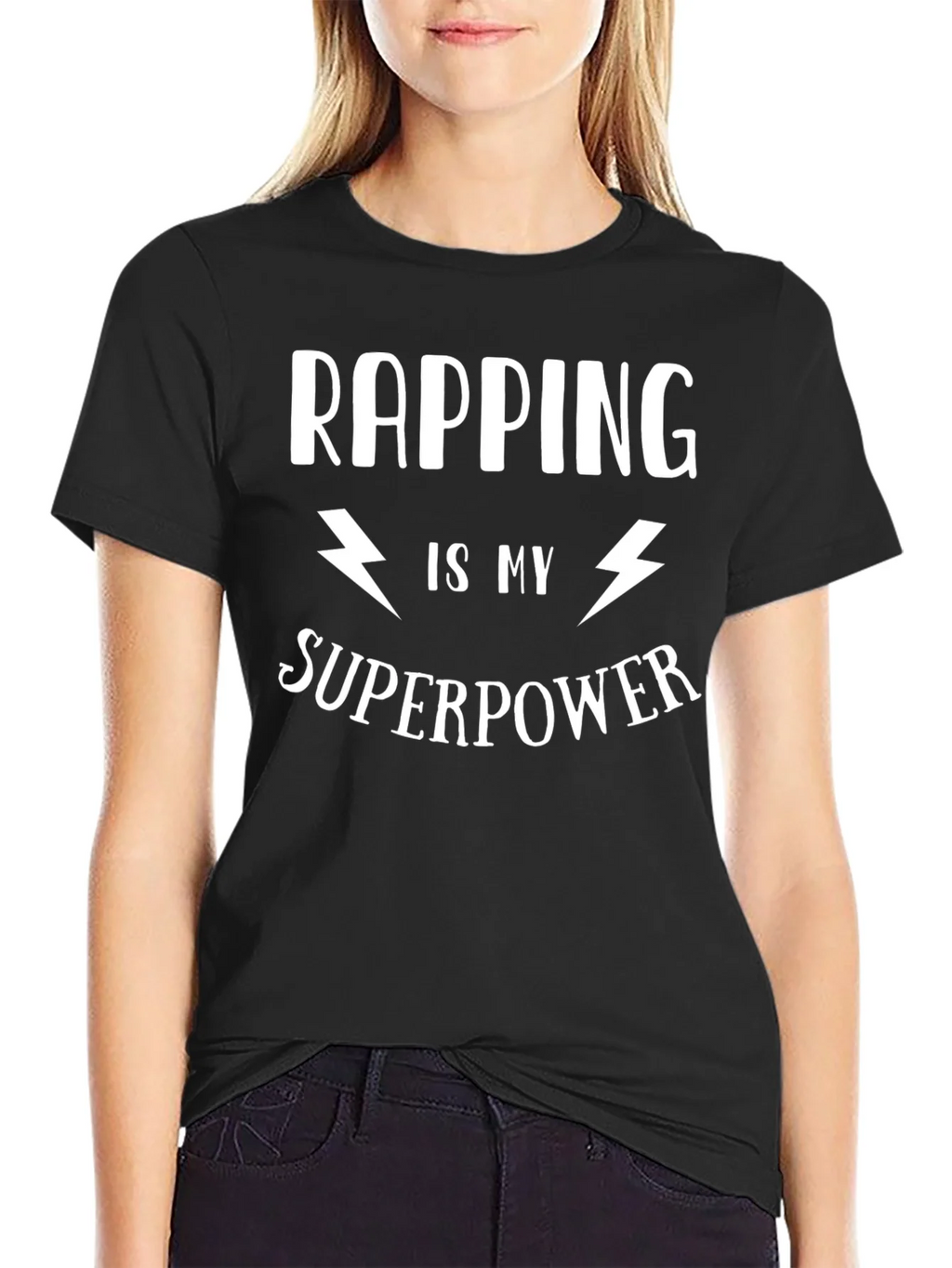 Rapping is My Superpower Graphic T-Shirt product image 2