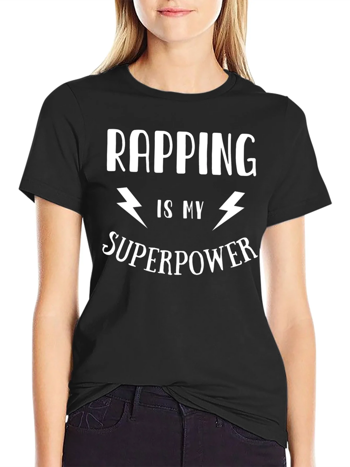 Rapping is My Superpower Graphic T-Shirt product image 2