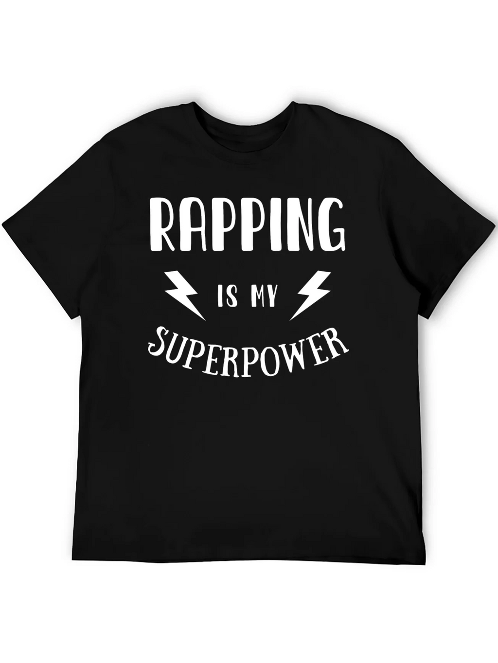 Rapping is My Superpower Graphic T-Shirt product image 5