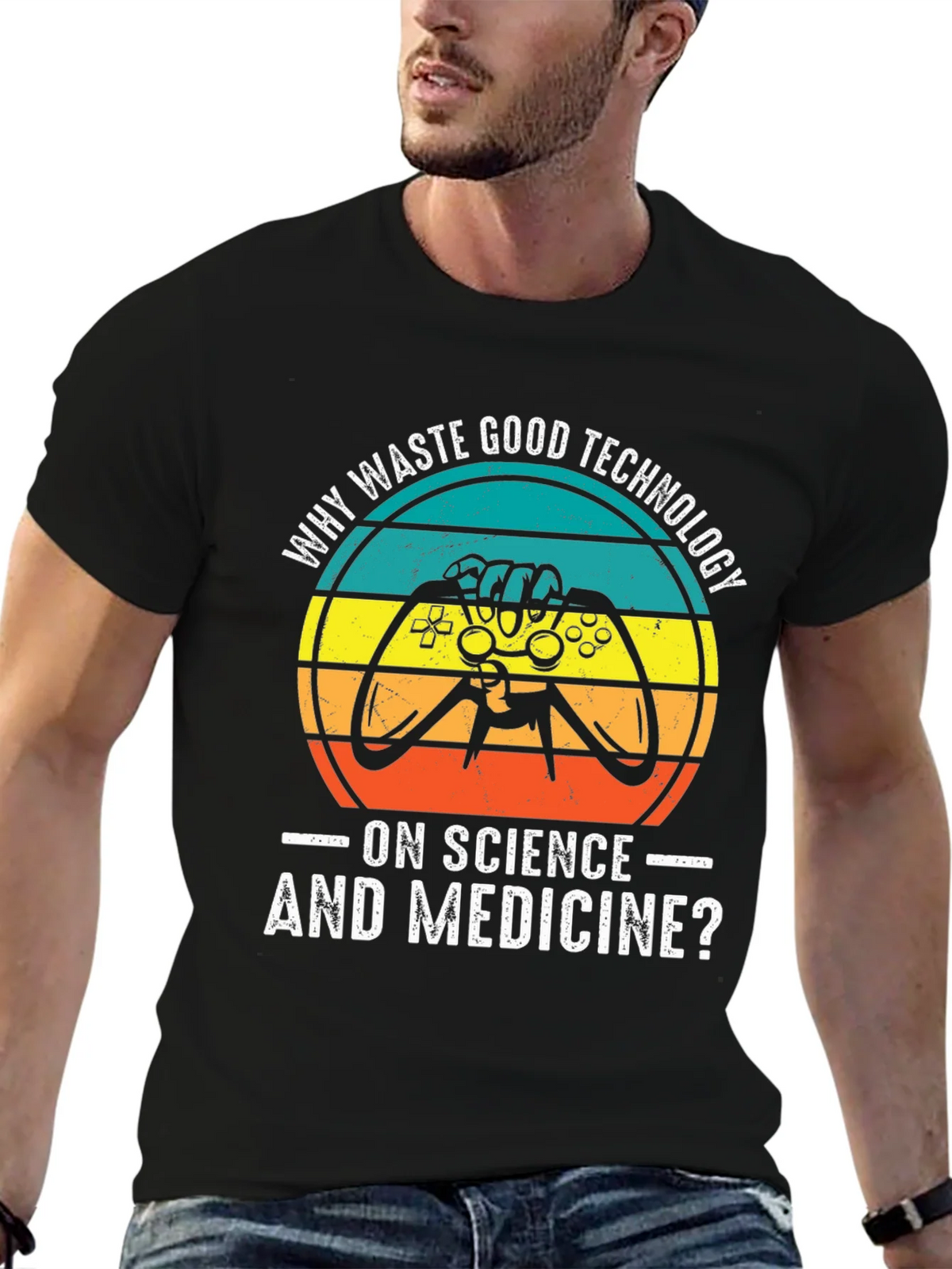 Gamer T-Shirt: Why Waste Good Technology? product image 6