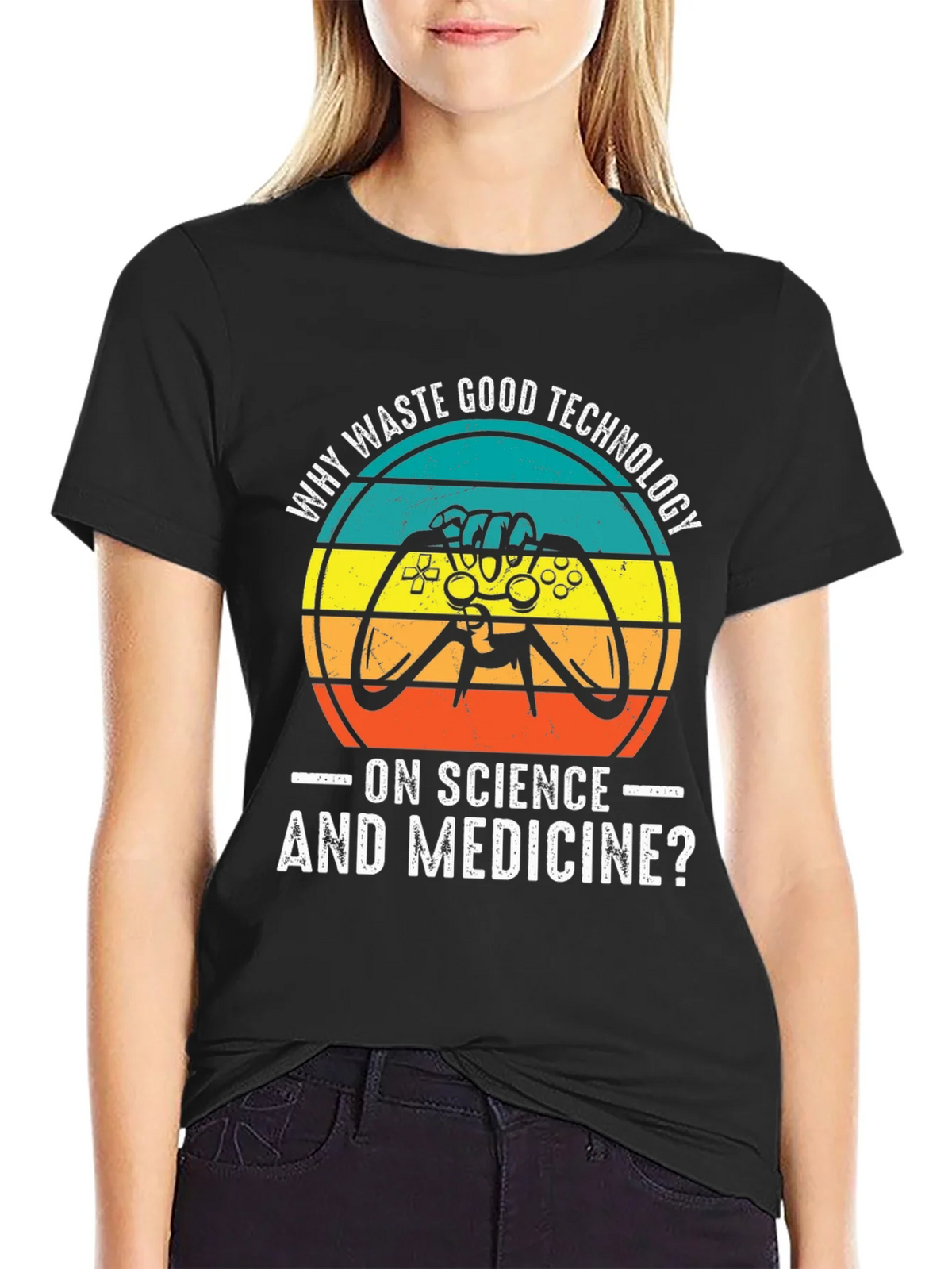 Gamer T-Shirt: Why Waste Good Technology? product image 2