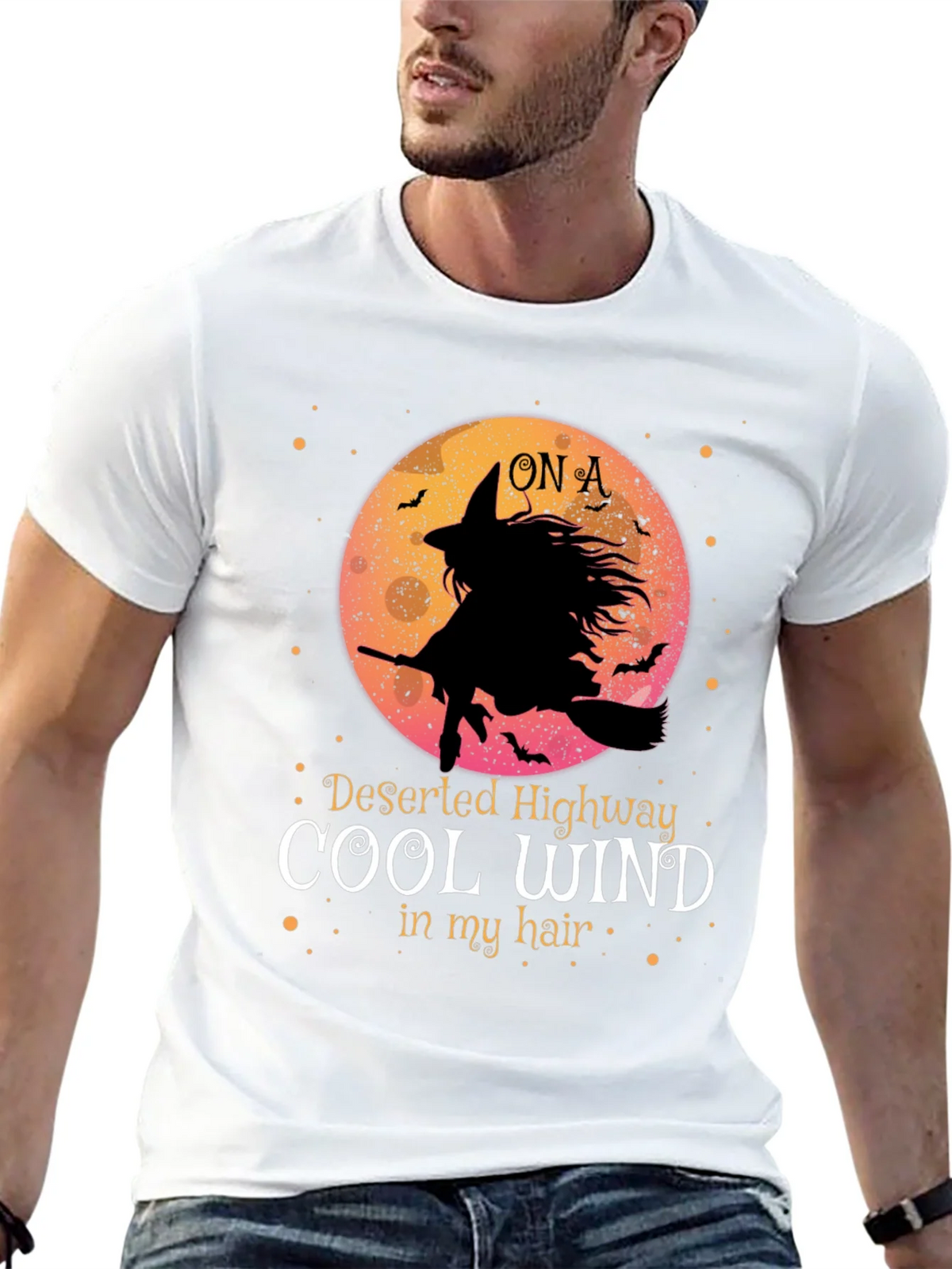 Witch On A Deserted Highway T-Shirt product image 11
