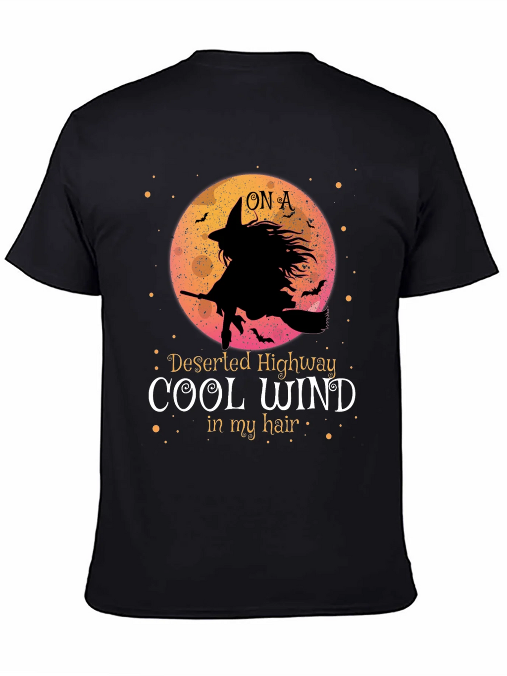 Witch On A Deserted Highway T-Shirt product image 4