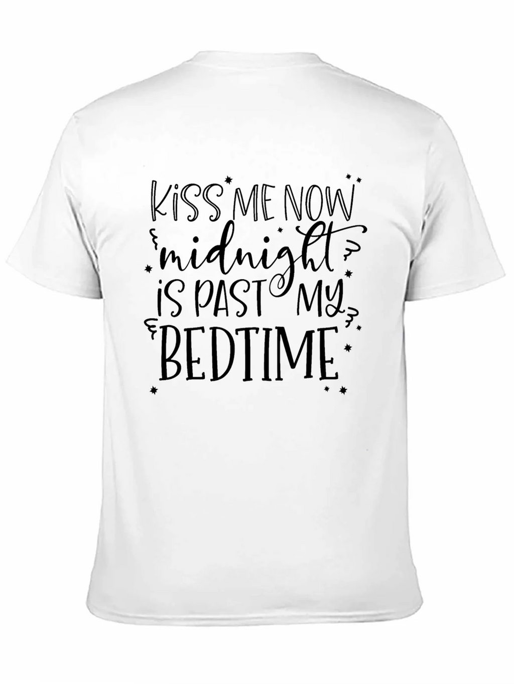 Kiss Me Now Midnight Bedtime Graphic T-Shirt product image 10