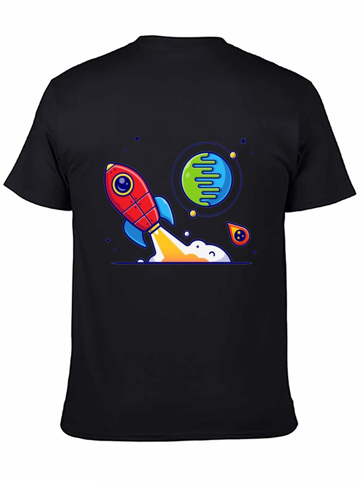 Rocket Launch Graphic T-Shirt product image 4