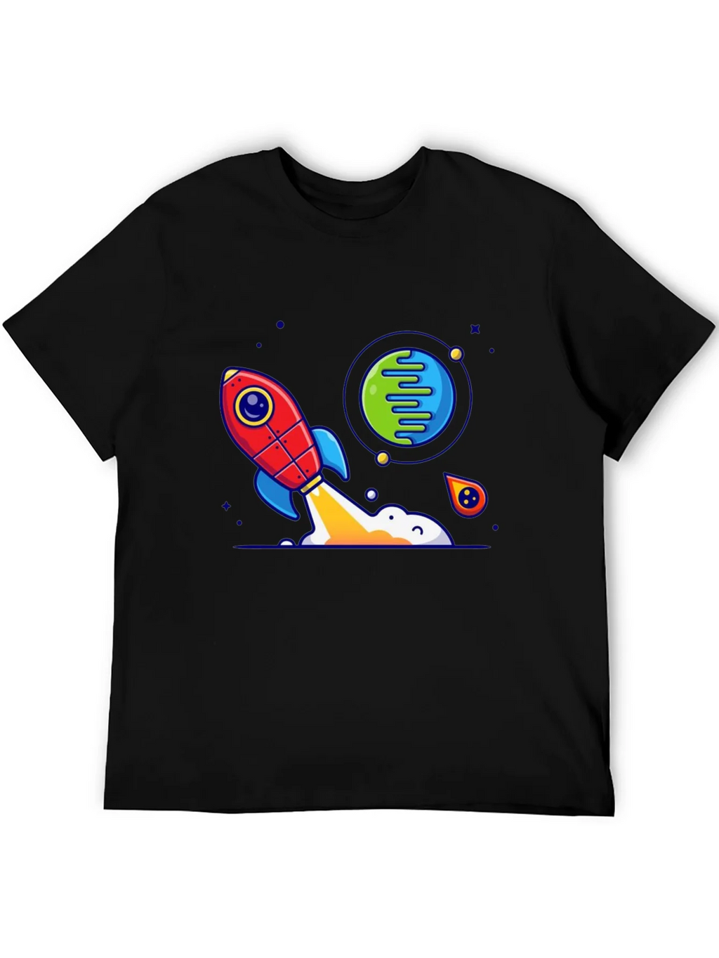 Rocket Launch Graphic T-Shirt product image 5