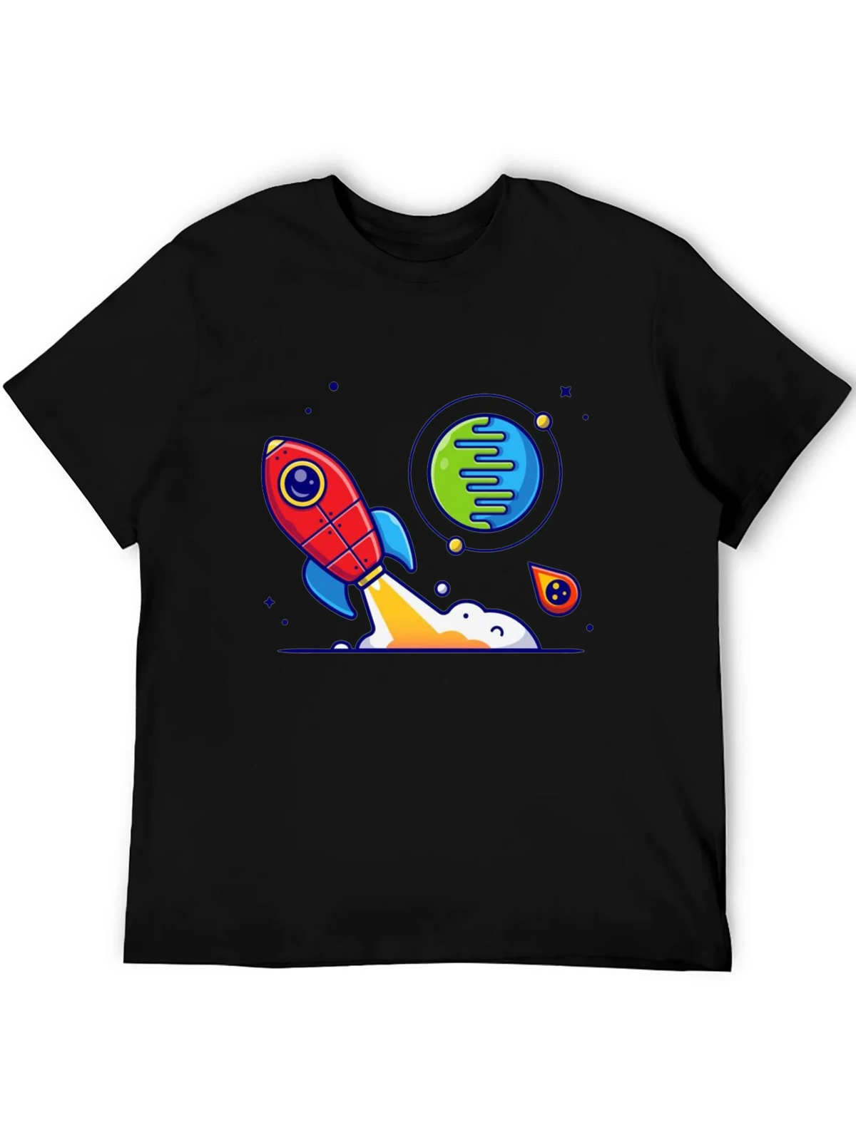 Rocket Launch Graphic T-Shirt product image 5