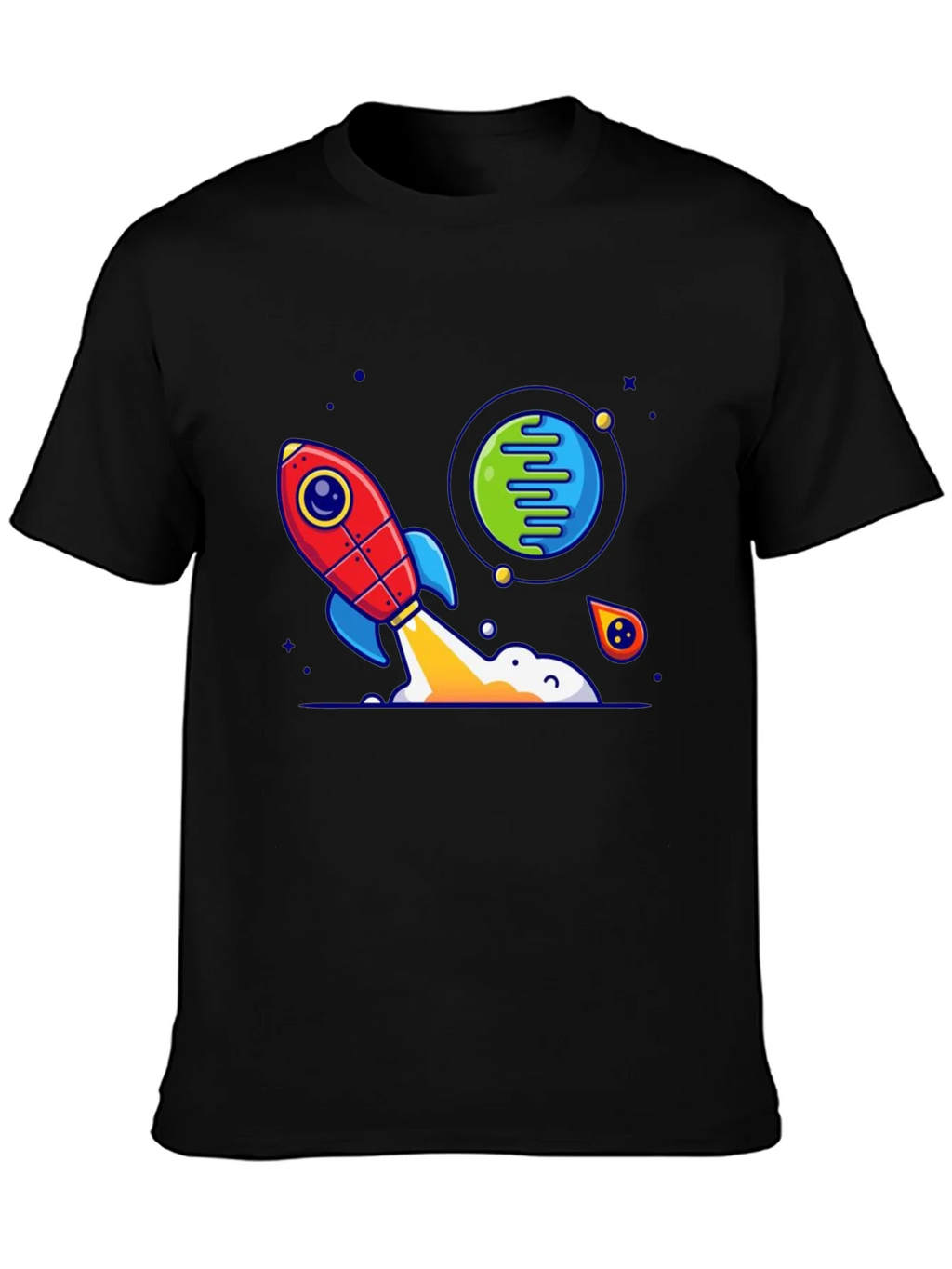 Rocket Launch Graphic T-Shirt product image 3