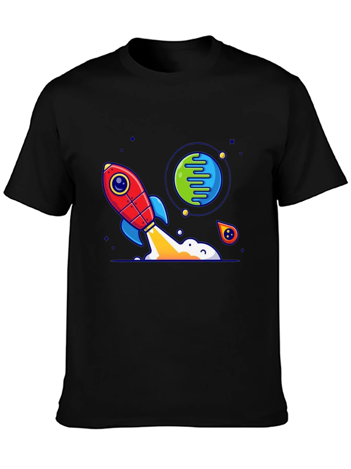 Rocket Launch Graphic T-Shirt product image 3