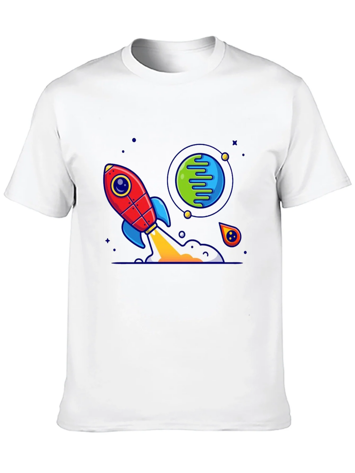 Rocket Launch Graphic T-Shirt product image 9